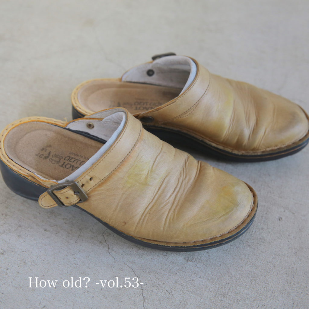 How old? -vol.53- IRIS Oily Dune Nubuk | NAOT ナオトジャパン