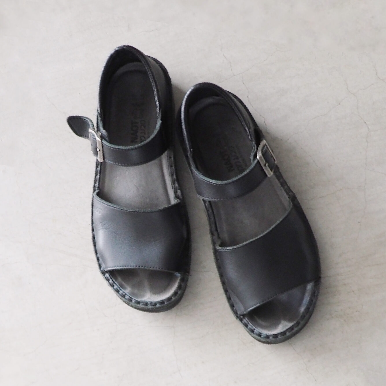 NAOT HEIDI 39 MATT BLACK LEATHER *美品 NAOT ナオト / HEIDI Matt Black